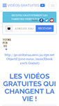 Mobile Screenshot of lesfameusesvideos.com